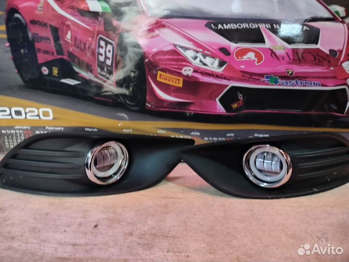 Птф на ford focus 2 рестайлинг с рамками