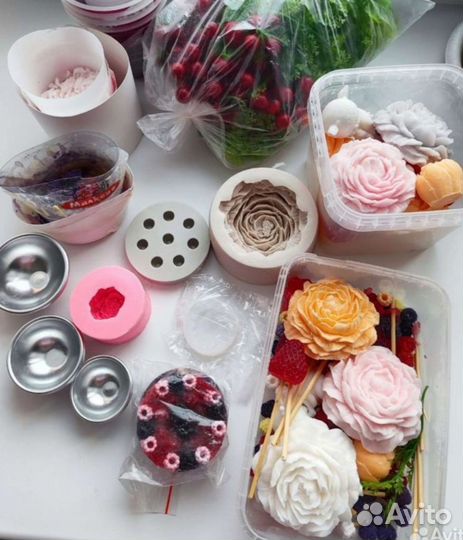 Молд, зелень, ароматизатор, краситель, мыло