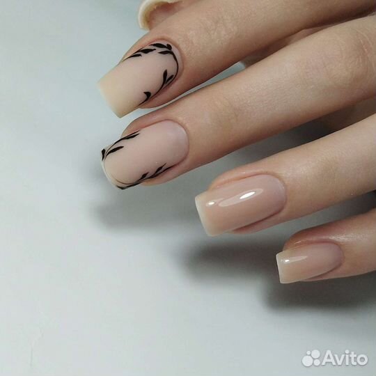 Маникюр.Гель лак.Наращивание ногтей.Шеллак