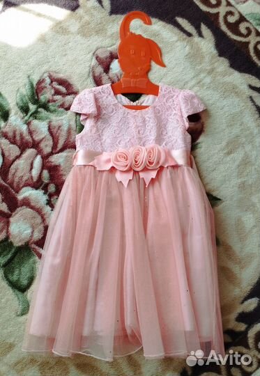 Платье (с накидкой) на девочку