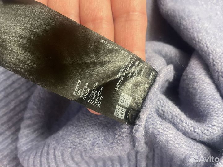 Uniqlo свитер овер р 46/48 акрил