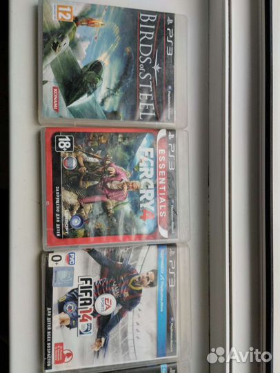 Диски на sony playstation 3