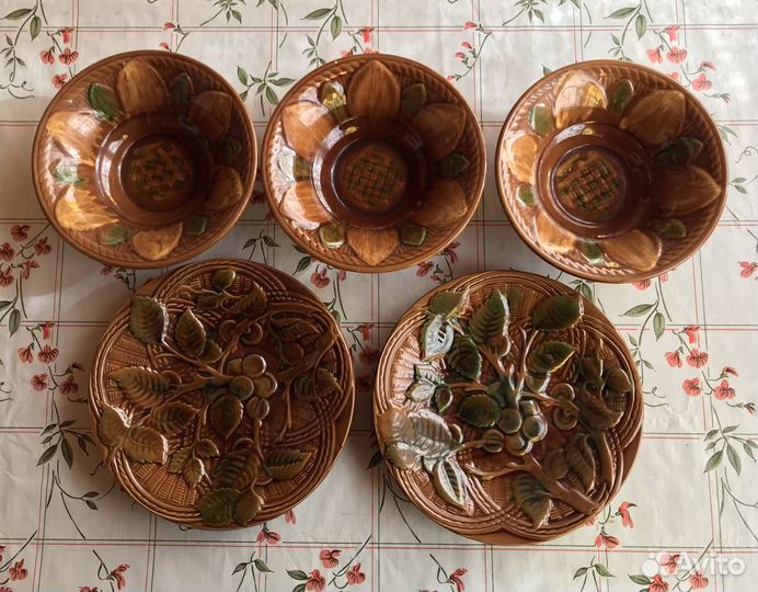 Тарелки керамика СССР