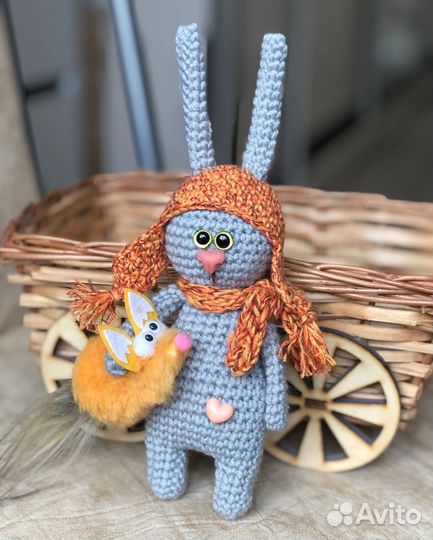 Зайцы.Готовы к приключениям.Ручная работа