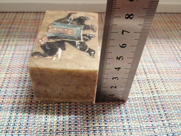 Шкатулка из натурального камня. Индия