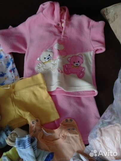 Детские вещи пакетом от 0 до года