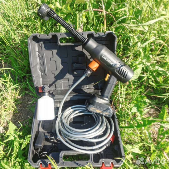 Мойка высокого давления аккумуляторная 6в1 мощная