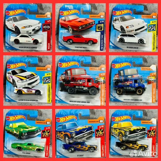 2019 – Hot Wheels (Хот Вилс ) – Оригинал – Часть1