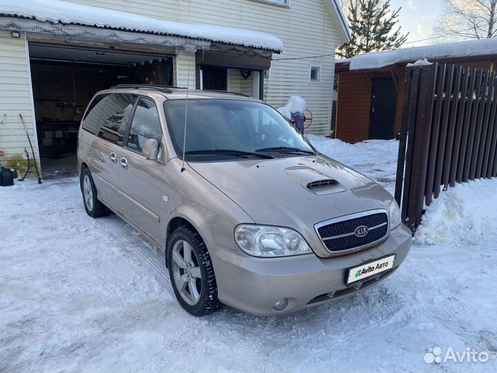 Kia Carnival 2.9 AT, 2004, 304 700 км