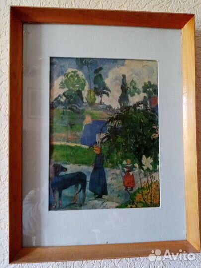 Репродукции на шелке. Гоген