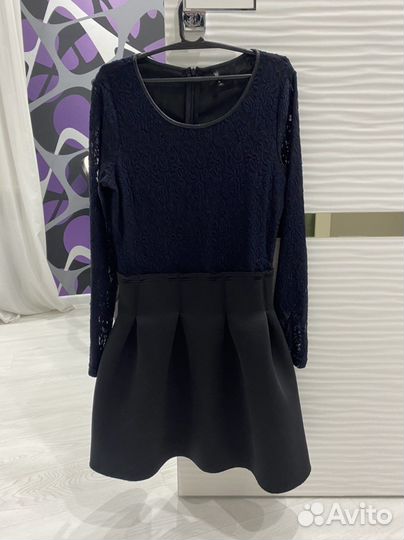 Платье черное