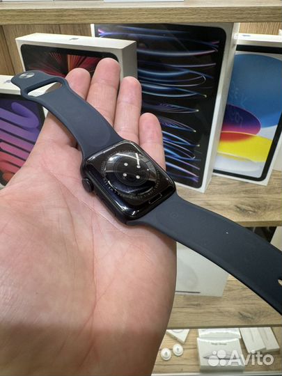 Apple watch 9 45mm black бу 100%