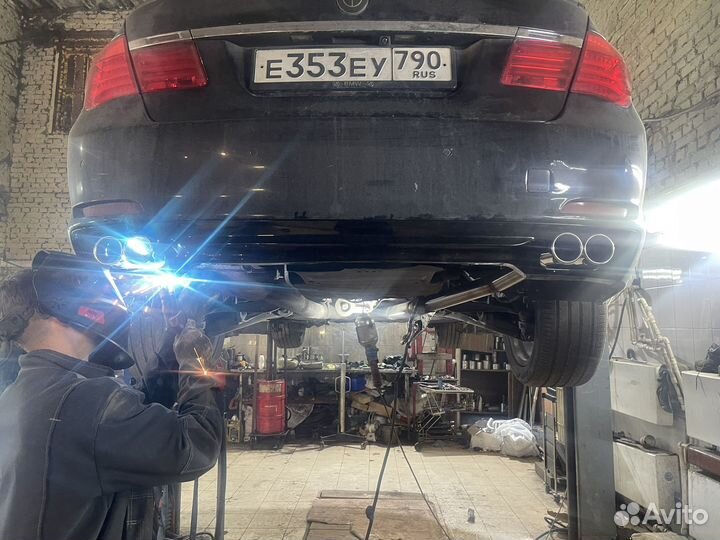 Сварка ремонт глушителей/Замена Гофры /Тюнинг