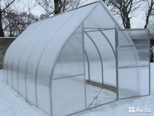 Капелька - усиленная теплица из профтрубы