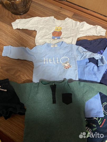 Вещи для мальчика пакетом