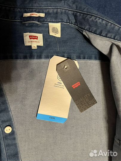 Джинсовая рубашка мужская Levi'S