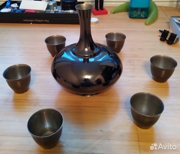 Штоф + 6 стопок.Ереван,1960-1980гг