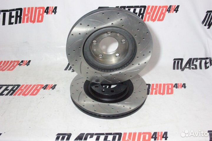 Тормозные спортивные диски с перфорацией CX-7