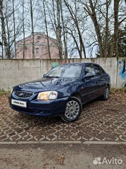 Hyundai Accent 1.5 МТ, 2008, 214 583 км