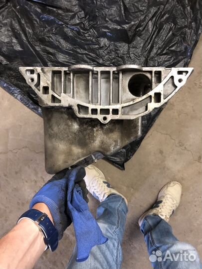 Поддон двигателя BMW n52, n52n 11137552414
