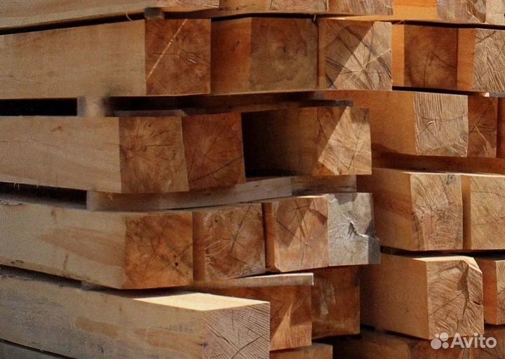 Брус обрезной 200 х 200 Доставка в день заказа