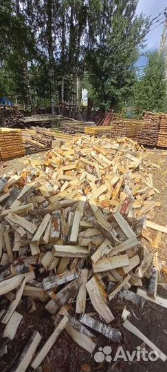 Дрова березовые. Колотые