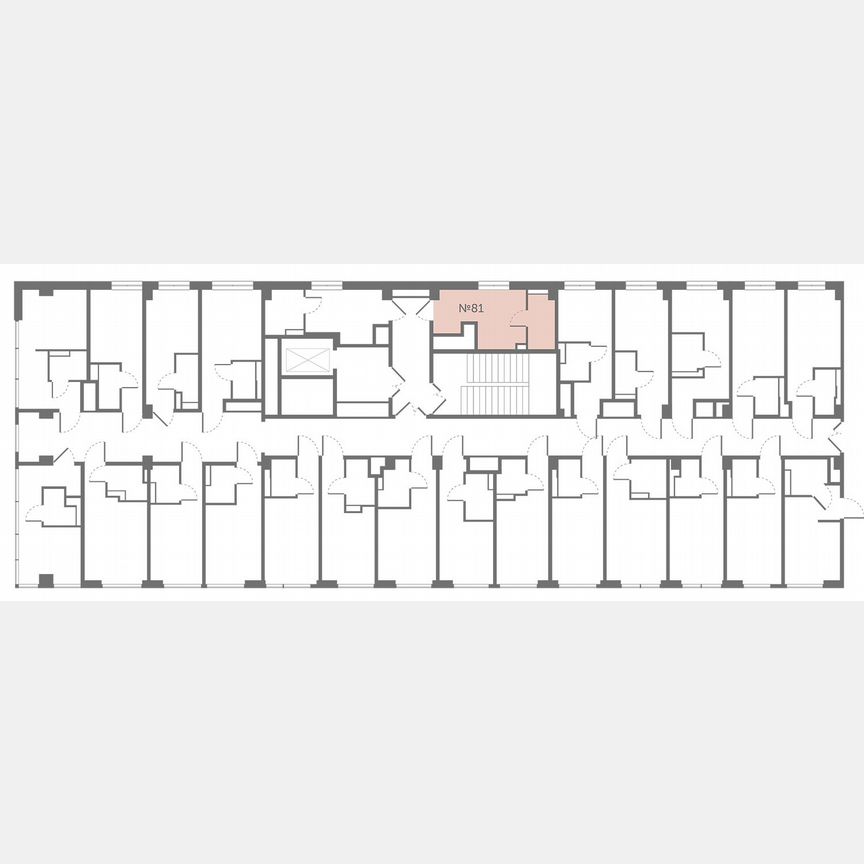 1-к. апартаменты, 13,9 м², 2/13 эт.