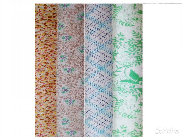 Отрезы тканей - хлопок, производство – СССР