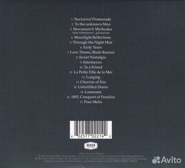 Vangelis - Nocturne (digi.CD)