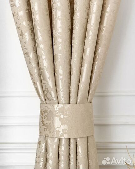 Портьеры рогожка Версаль шторы занавески