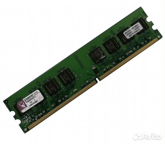 Б/у 1Gb PC2-6400(800) DDR2 Kingston kvr800d2n6/1G