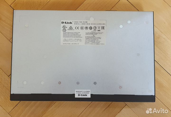 Управляемый коммутатор DGS-1100-16/ME