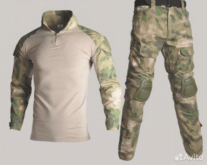 Тактический костюм летний олива мох мультикам