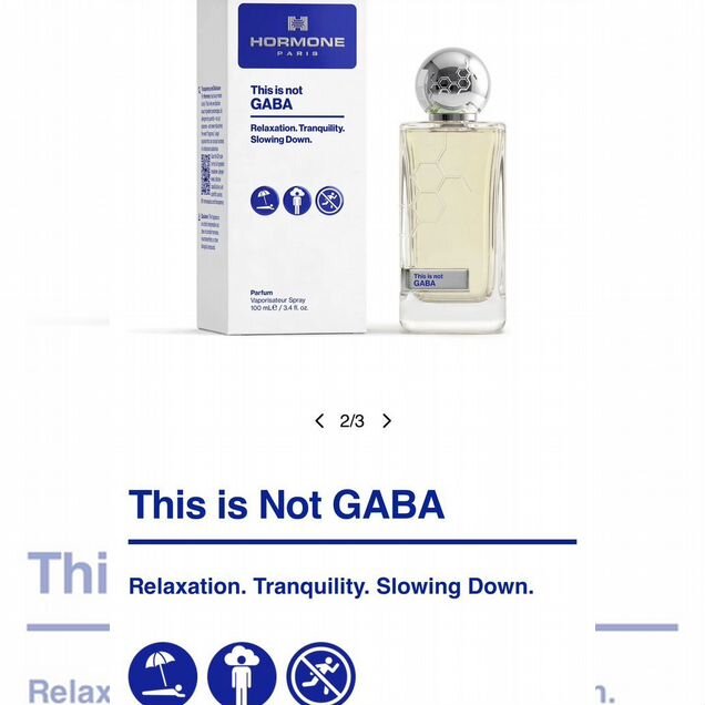 Духи gaba hormone paris