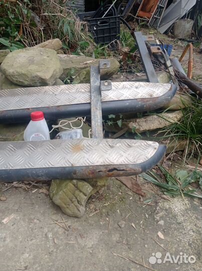 Пороги на Ниву chevrolet