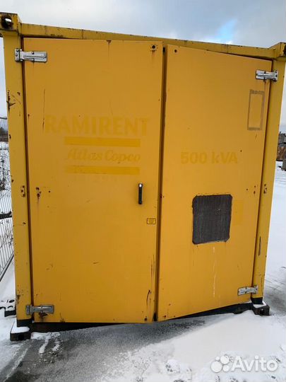 Кожух генератора 500кВа. контейнер