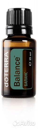 Эфирные масла doterra. Смесь баланс