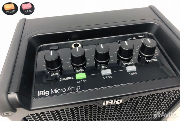 IK Multimedia iRig-microamp комбоусилитель для эле