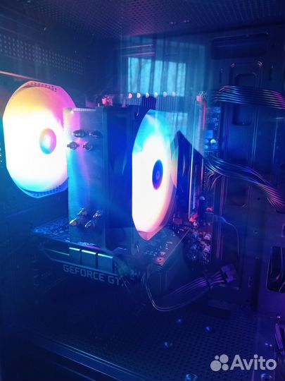 Игровой пк 12 ядер/16 gb/ssd 128gb/hdd 500gb/1650s