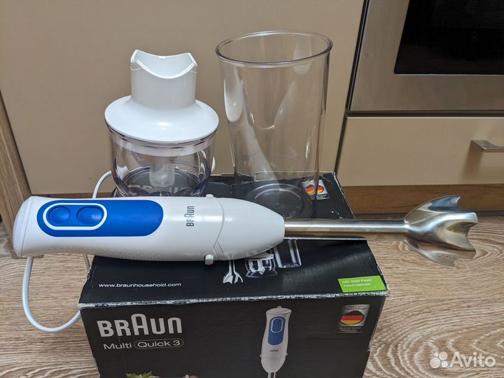 Блендер погружной Braun MultiQuick 3