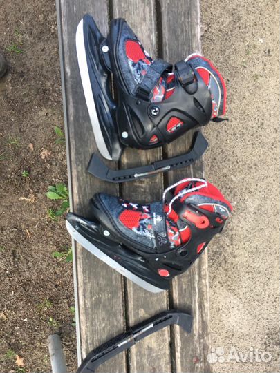 Коньки детские Nordway детские раздвижные 34-37