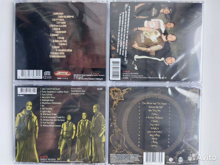CD диски Five Finger Death Punch, Volbeat