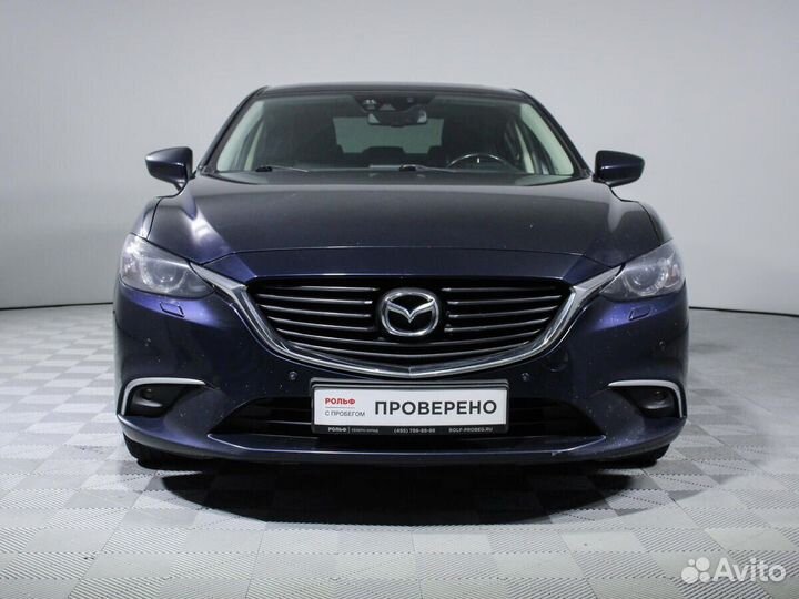Mazda 6 2.5 AT, 2015, 145 521 км