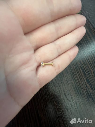 Серьга для прокола хеликс