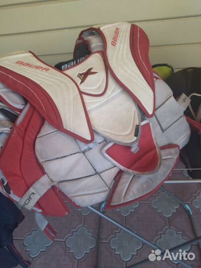 Вратарские коньки 10, Нагрудник Бауэр 1 S, Шорты