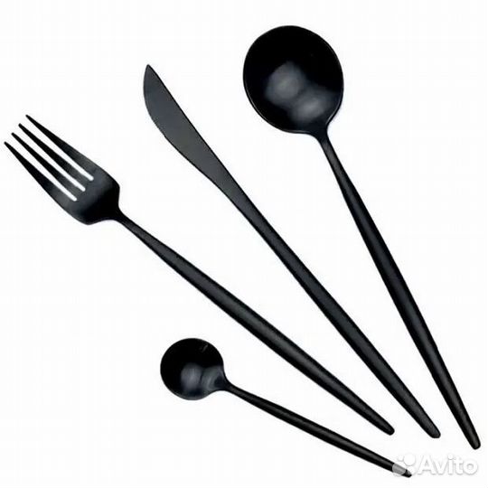 Maison Maxx Stainless Steel Modern Flatware Set