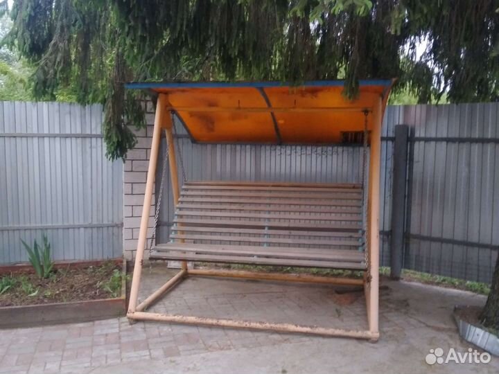 Садовые качели подвесные