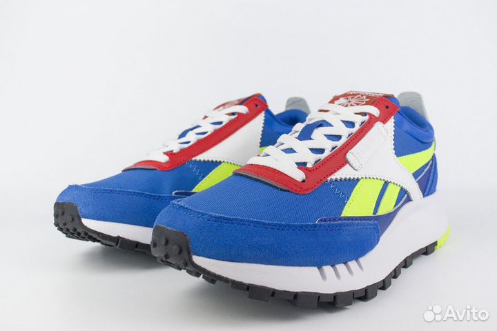 Кроссовки Reebok Classic Leather Legacy Blue / Yel