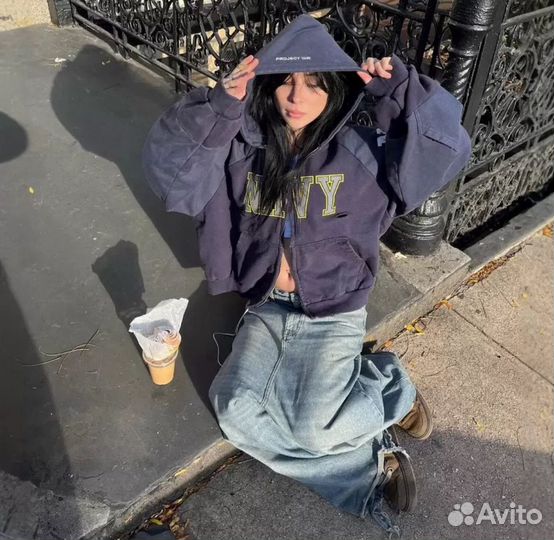 Зип худи grailz project army