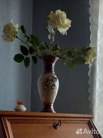 Ваза для цветов высота 33см